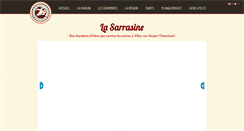 Desktop Screenshot of lasarrasine.net